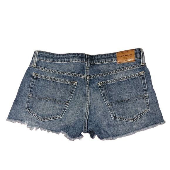 Lucky Brand Women's Blue Denim Shorts - Picture 2 of 5